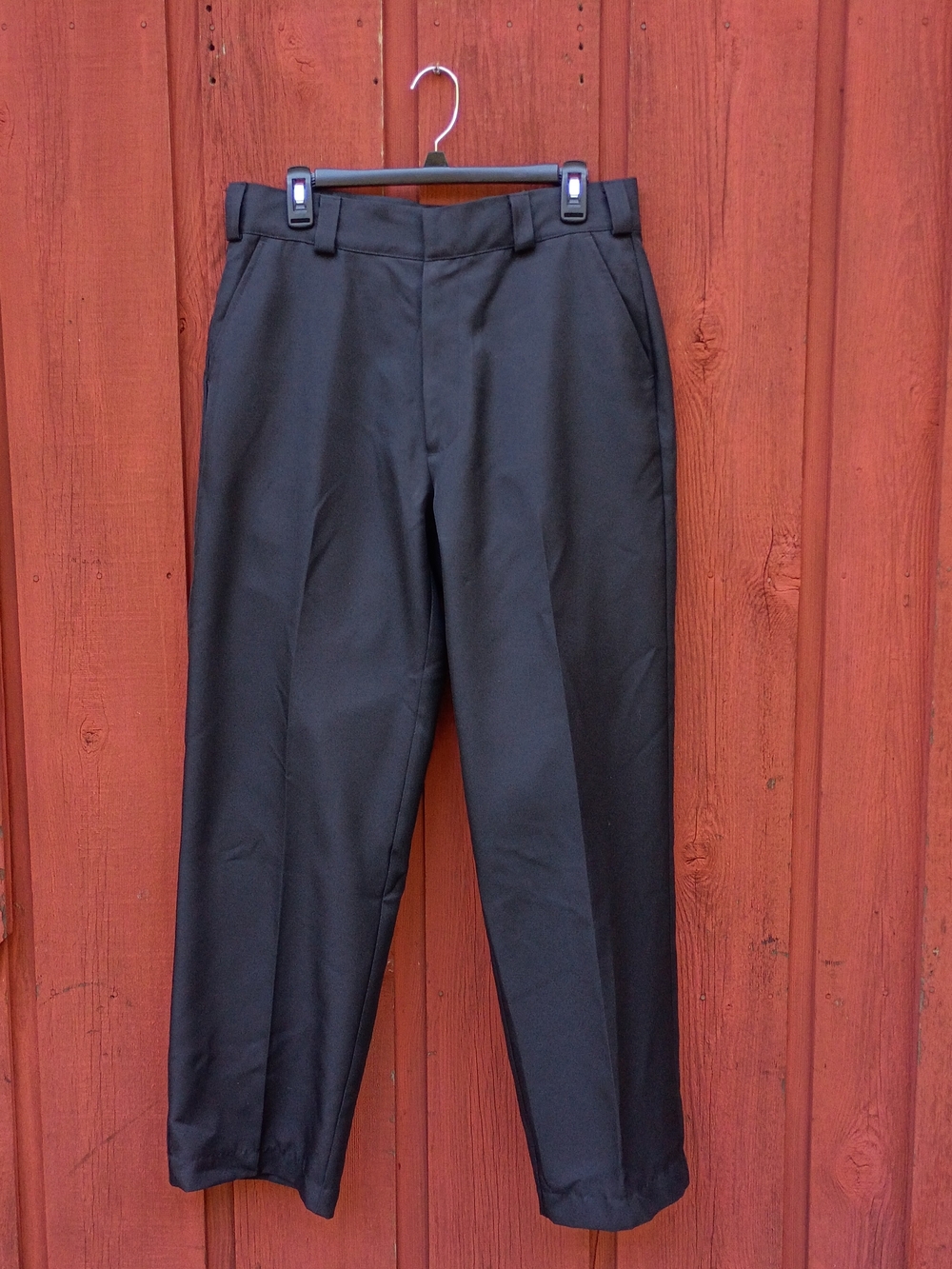 Men's Law Pro Black Stretch Pants - Black 32x32 Police Uniform Pants